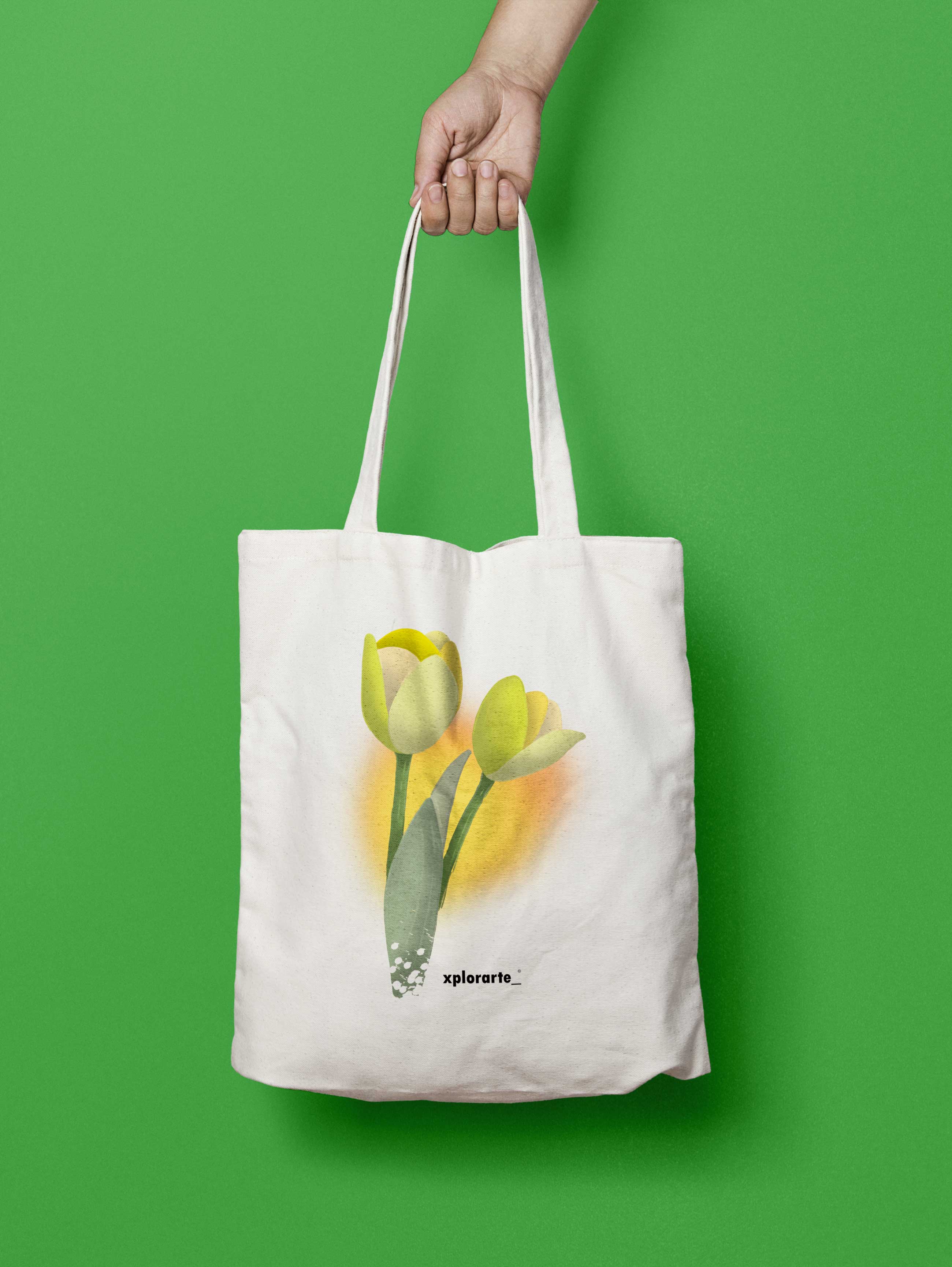 Tote bag tulipan